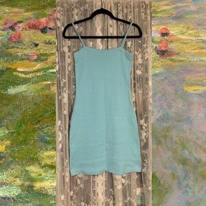 Basic baby blue tank top dress from Old Navy